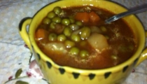 يخنة بازيلاء 